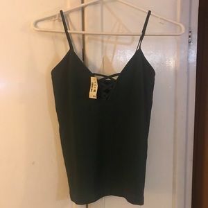 Aeropostale Criss Cross Tank Top